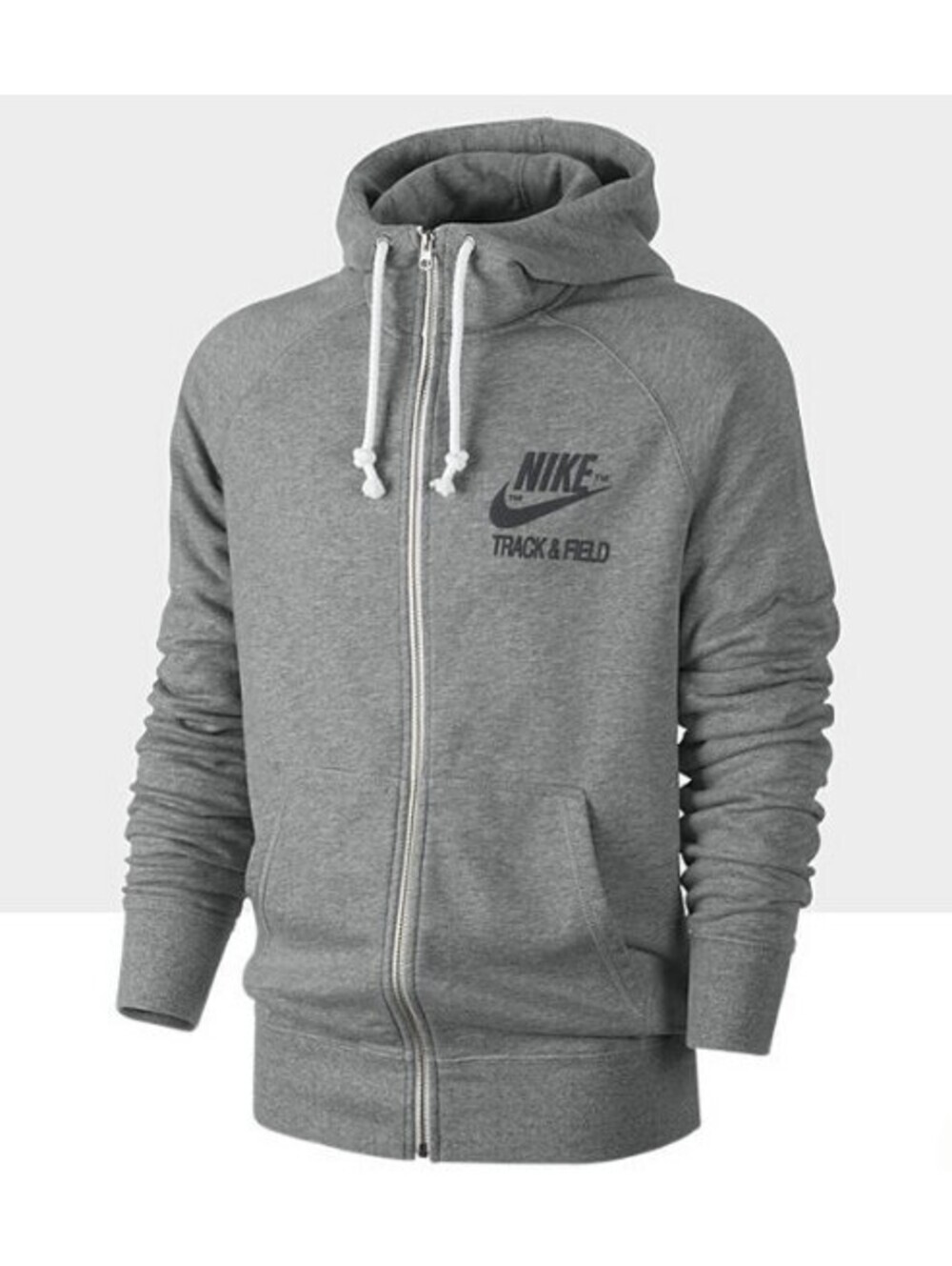 Nike Mens Full Zip Logo Hoodie Size M